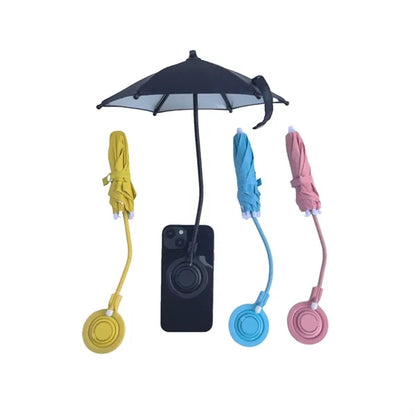 Adjustable Shade Phone Umbrella with Magnetic Ring