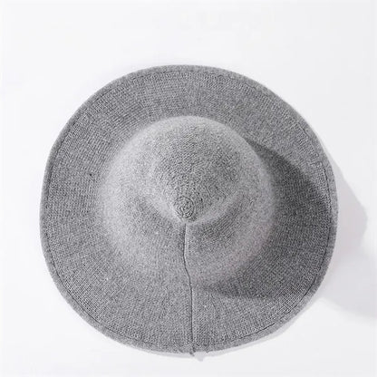 Stretchy Wool Blend Wide Brim  Foldable Costumes Witch Hat