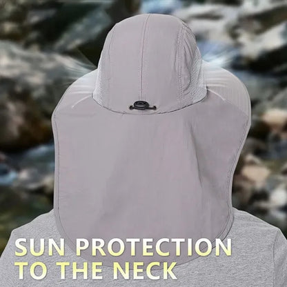UV Protection Breathable Mesh Adjustable Fit UPF50+ Sun Hat