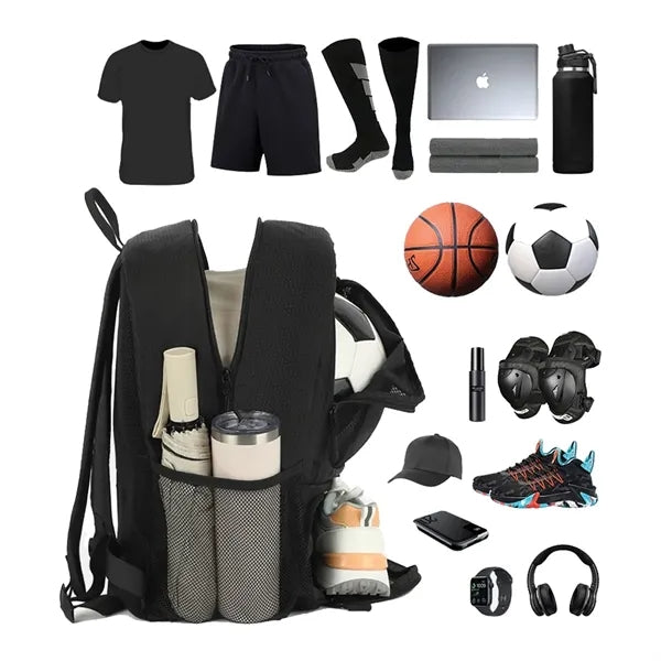 Odor-Proof Waterproof Lining Breathable Football Gear Bag