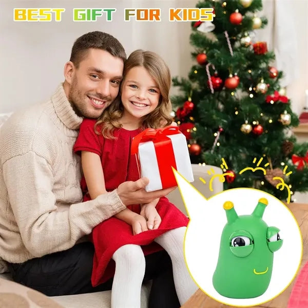 Soft Portable Anxiety Relief Pop-Eye Stress Ball Squeeze Toy