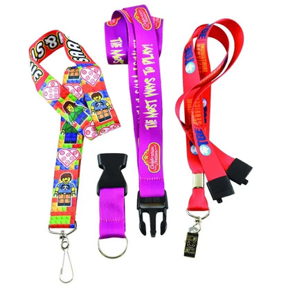 3/4" Dye Sublimation Lanyards