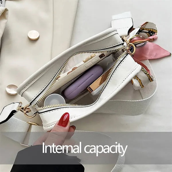 PVC Clear Adjustable Strap Crossbody Bag