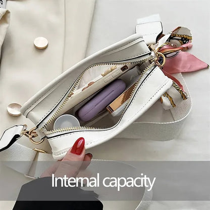 PVC Clear Adjustable Strap Crossbody Bag