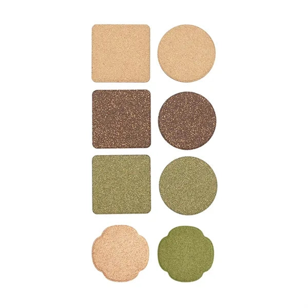 Heat-Resistant Eco-Friendly Round Natural Cork Coasters