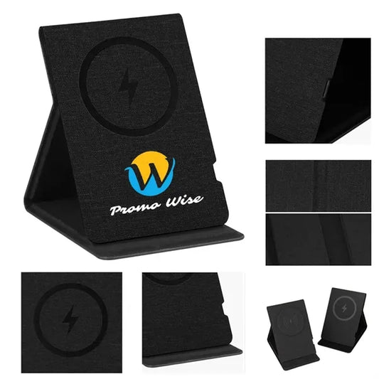 Foldable Slim Dual Stand Mode Wireless Charger for Phones
