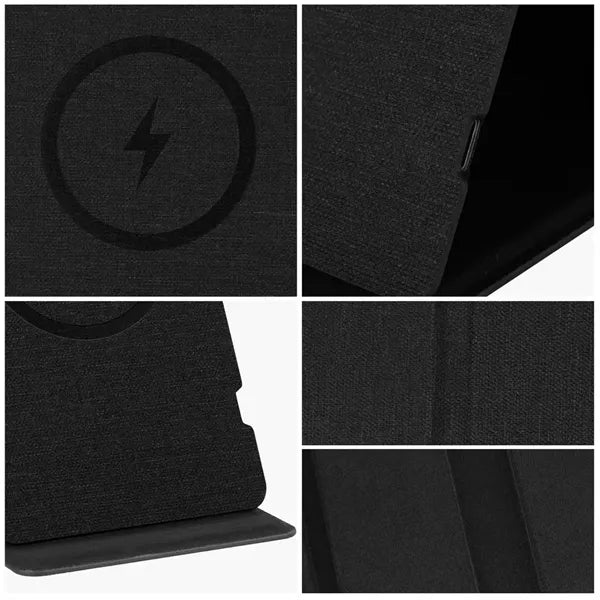 Foldable Slim Dual Stand Mode Wireless Charger for Phones