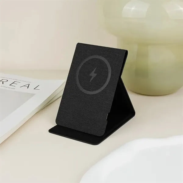 Foldable Slim Dual Stand Mode Wireless Charger for Phones