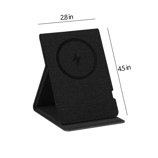 Foldable Slim Dual Stand Mode Wireless Charger for Phones