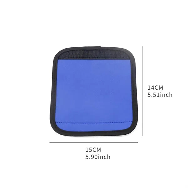 Custom Neoprene Suitcase Luggage Handle Wrap / Grip