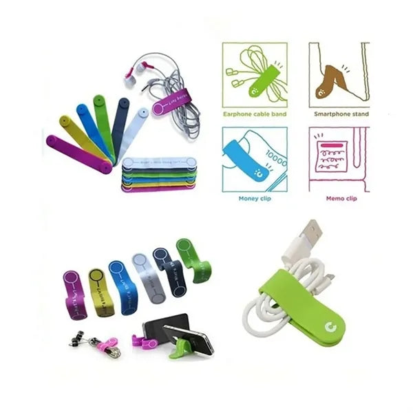 Multi-function Silicone Magnetic Cable Organizer