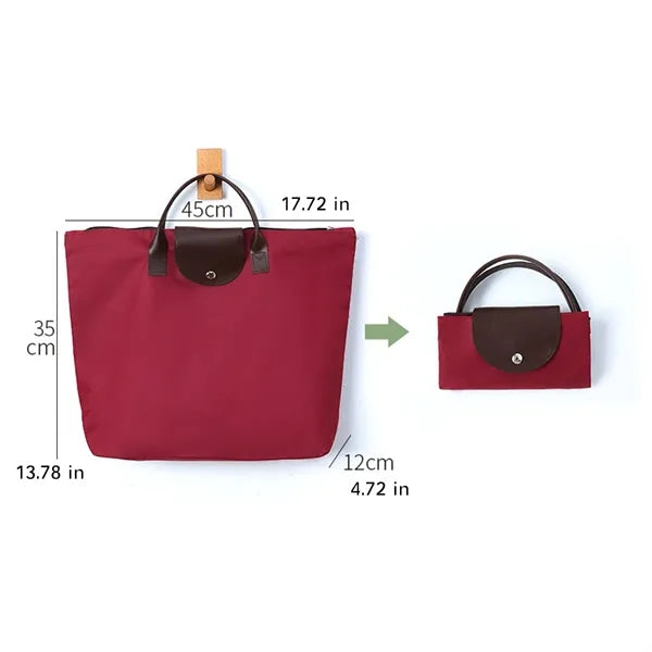Foldable Tote Bag Durable Oxford Pack