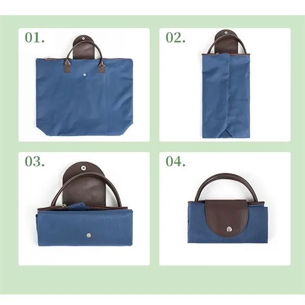 Foldable Tote Bag Durable Oxford Pack