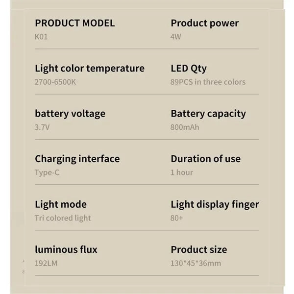 2 in 1 Selfie Phone Fill Light with Makeup Mirror