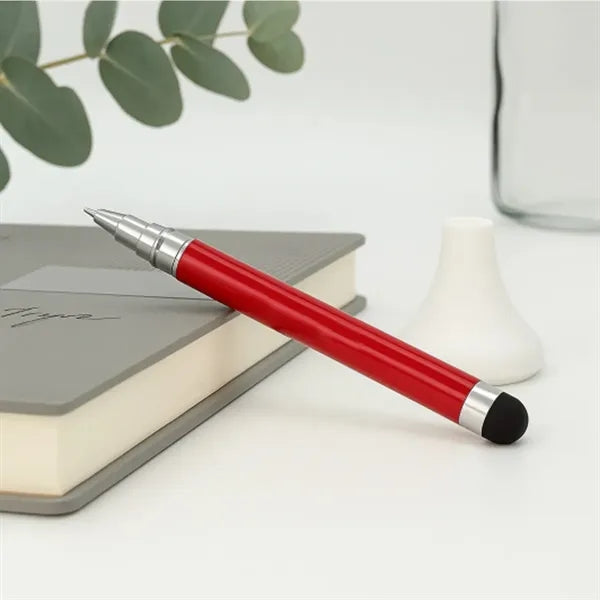 Multi-Function Stylus Ballpoint Pen with Screen Cleaner