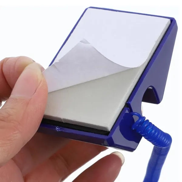 Countertop Pen with Coil and Weighted Base