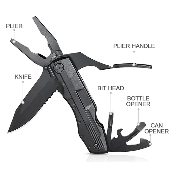 Stainless Steel Multi tool Pocket Folding Knife