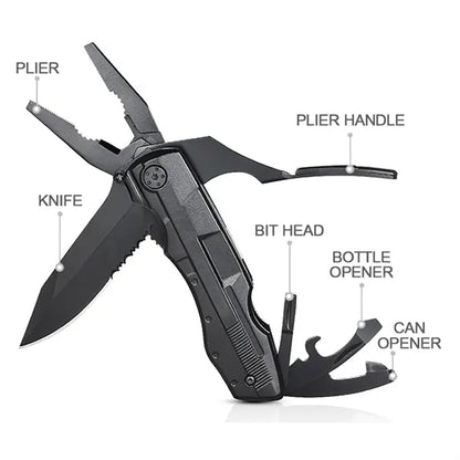 Stainless Steel Multi tool Pocket Folding Knife