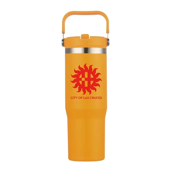 30 oz. Double Wall Stainless Steel Tumbler w/ Carrier