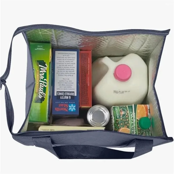 Insulated Cooler Tote Bag for Groceries & Picnic