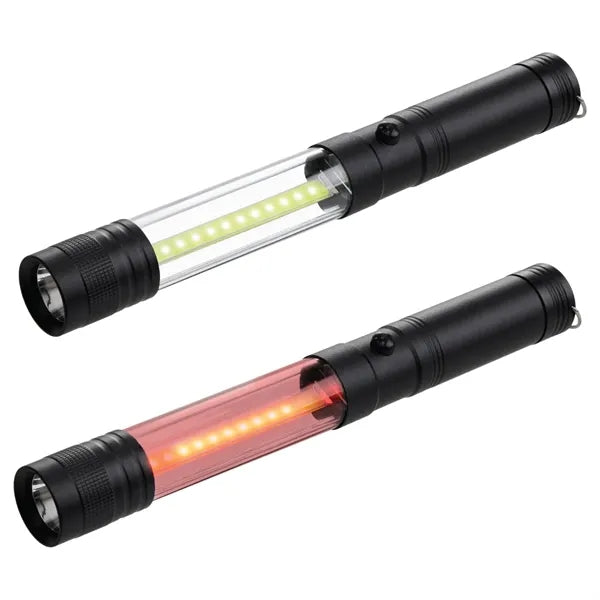 Tactical COB LED Magnetic Emergency Flashlight