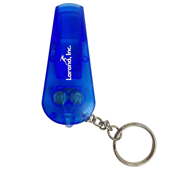 Whistle Keychain with LED