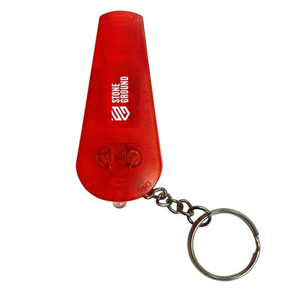Whistle Keychain with LED