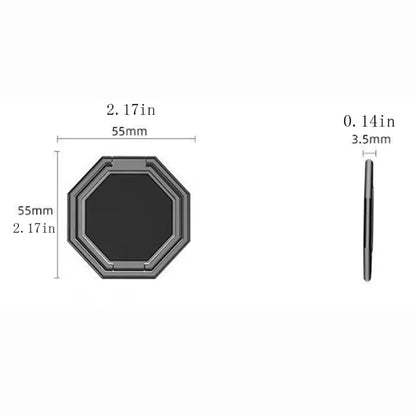 Foldable 360 Rotation Magnetic Phone Ring Holder Car Mount
