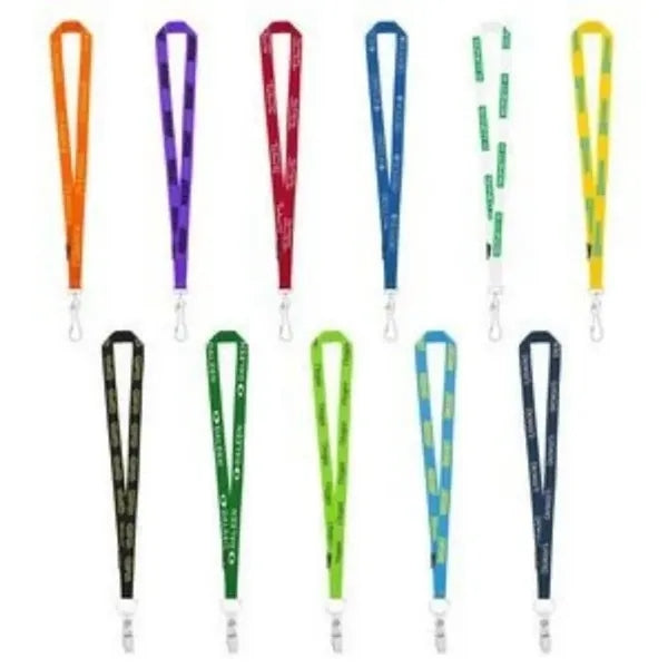 3/4" Polyester Custom Printed Lanyard