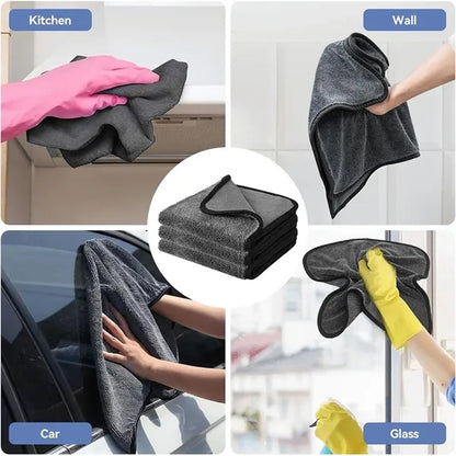 Shiny Car Wash Drying Cleaning Cloths Towel