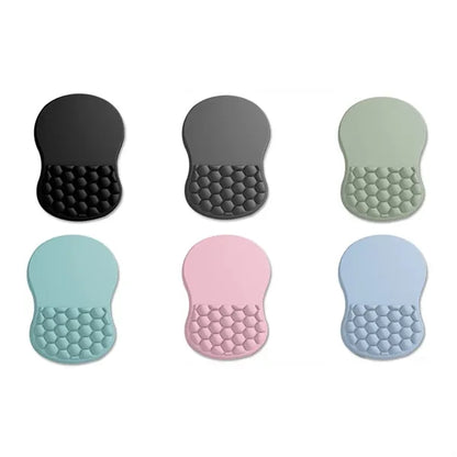 Ergonomic Non-Slip Massage Bumps Gel Wrist Rest Mouse Pad