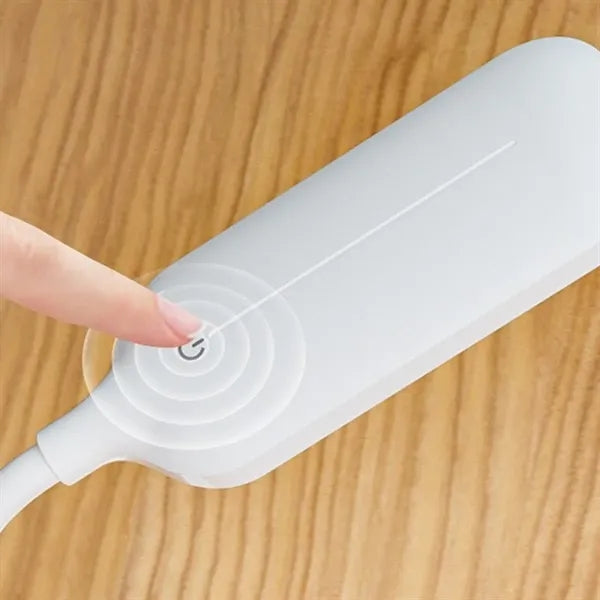 Flexible Neck Wireless Charging Desk Lamp with Pen Holder
