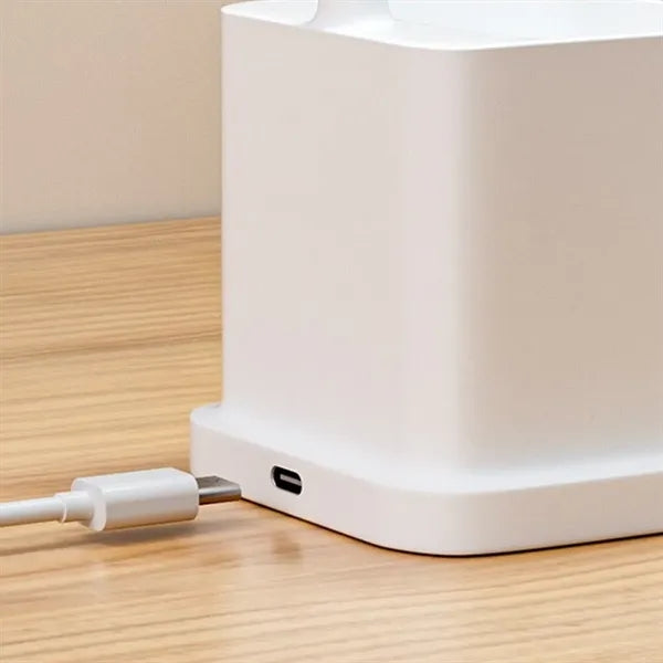 Flexible Neck Wireless Charging Desk Lamp with Pen Holder