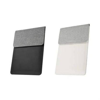 5-in-1 Magnetic Wireless Charger PU Leather Laptop Sleeve