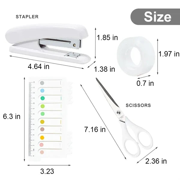 Durable Practical Portable Multiple Pieces Office Set