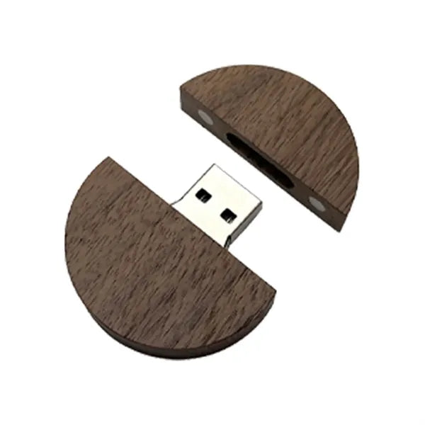Magnetic Closure Handcrafted Walnut Wood USB 3.0 Flash Drive