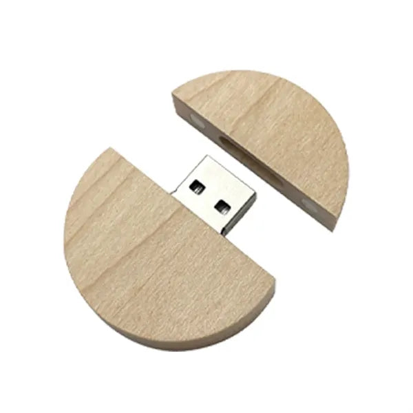 Magnetic Closure Handcrafted Walnut Wood USB 3.0 Flash Drive