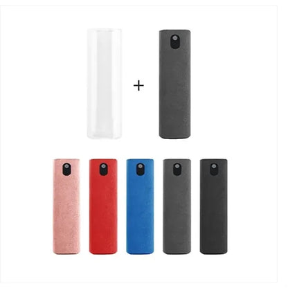 Spray and Wipe Screen Cleaner with Built-in Spray Bottle