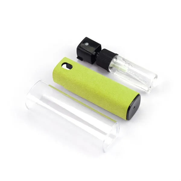 Spray and Wipe Screen Cleaner with Built-in Spray Bottle