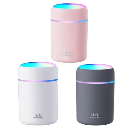 Portable Color Changing 300ml USB Humidifier Aroma Diffuser