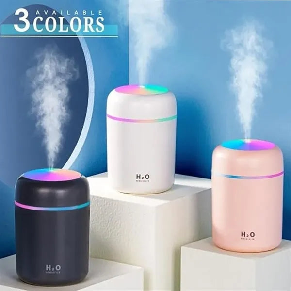 Portable Color Changing 300ml USB Humidifier Aroma Diffuser