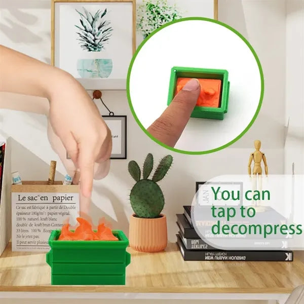 Fingertip decompression toy