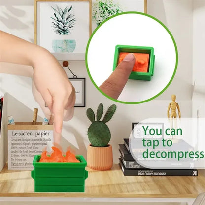 Fingertip decompression toy