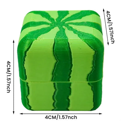 Creative watermelon dice