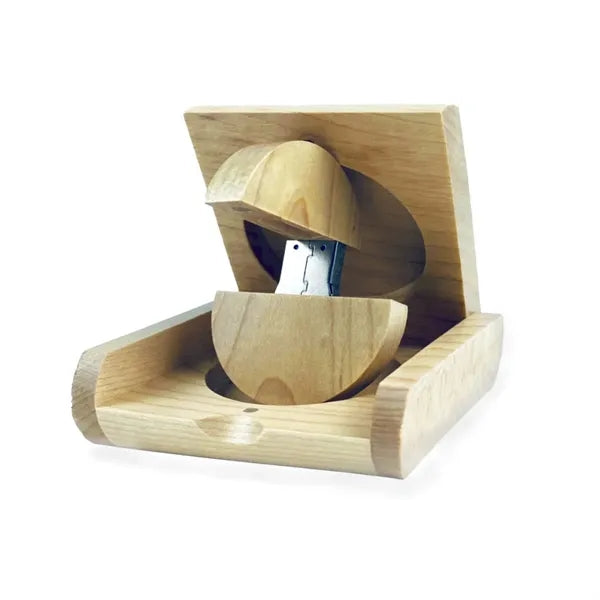 Magnetic Closure Durable Elegant Wooden USB 3.0 Flash Drive
