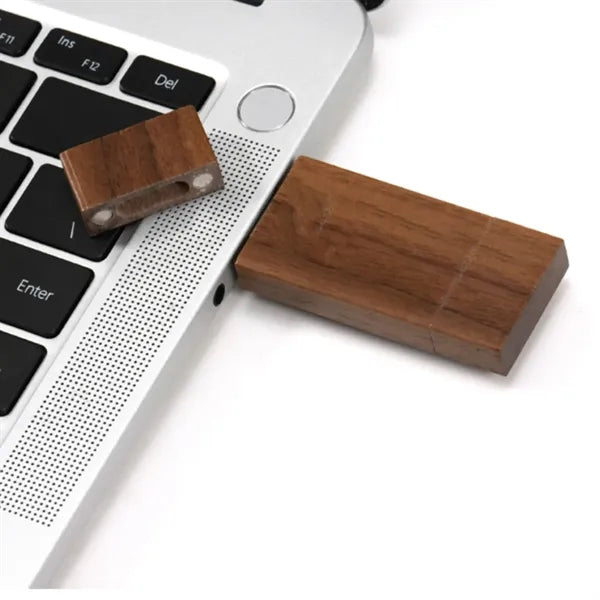 Dual Head OTG Design File Transfer Wooden 3.0 Flash Drive