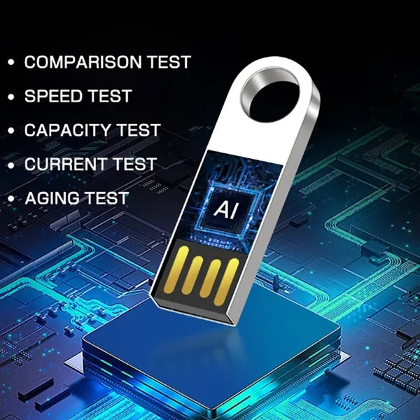 Waterproof High-Speed Premium Aluminum USB Flash Drive