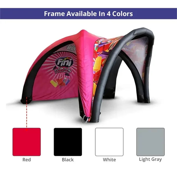 Custom Printed Inflatable Dome Tent -1 (Banner+Topper+Frame)