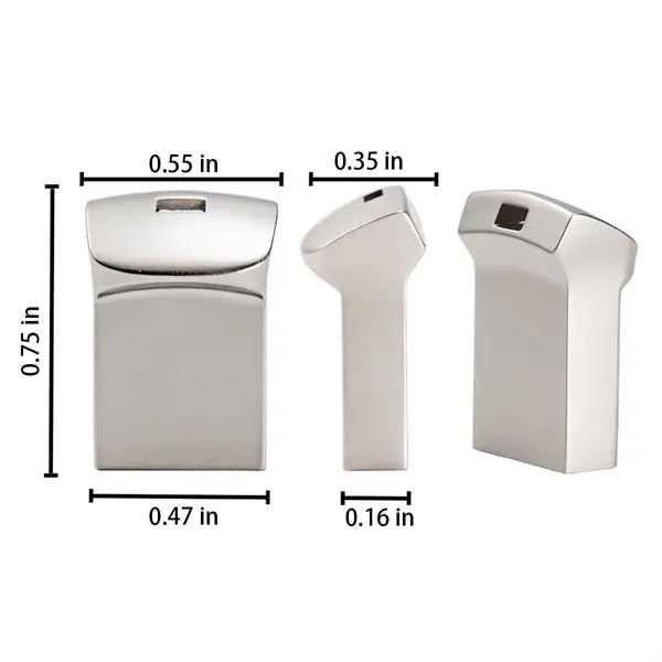 Waterproof Compact  Fast Data Transfer Metal USB Flash Drive