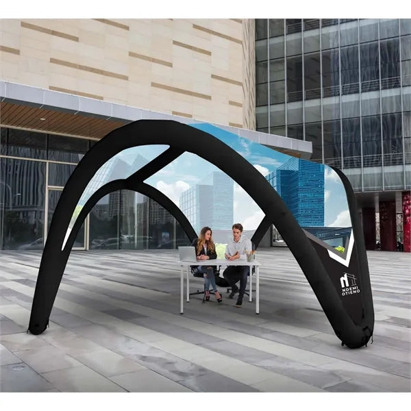 Custom Printed Inflatable Dome Tent- Design 2 (Topper+Frame)